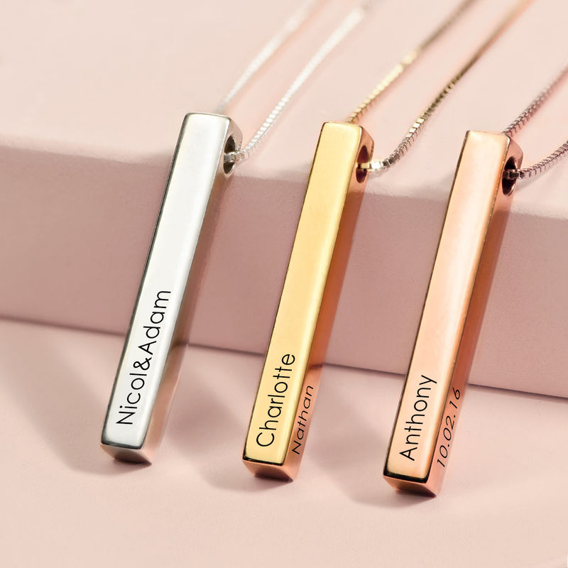 Collier à barre personnalisé