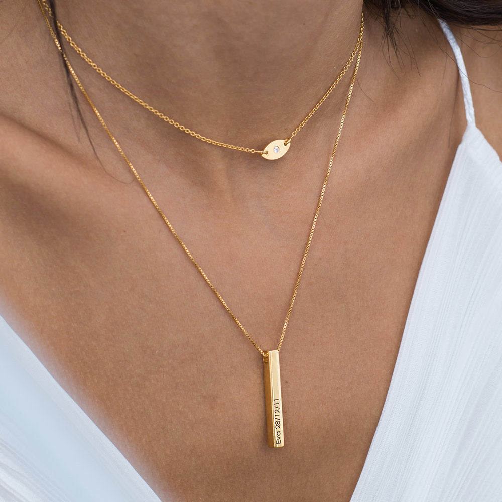 Collier à barre personnalisé