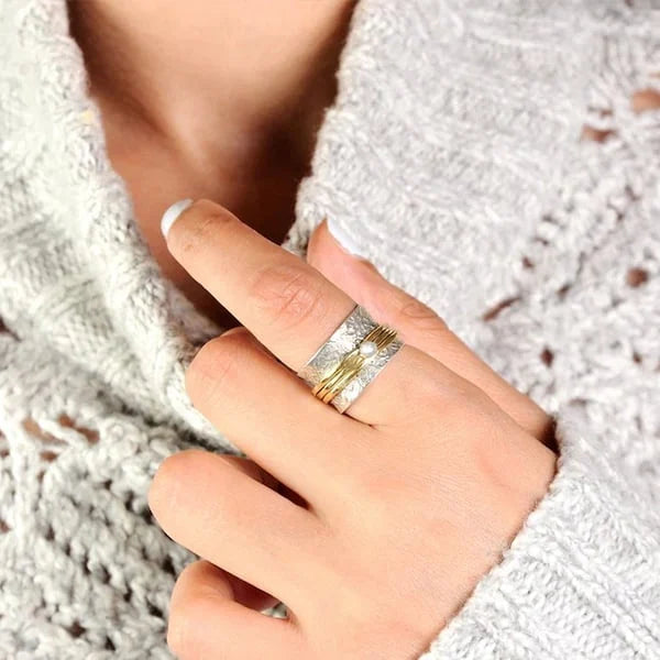 Bague de méditation Pierre de Lune