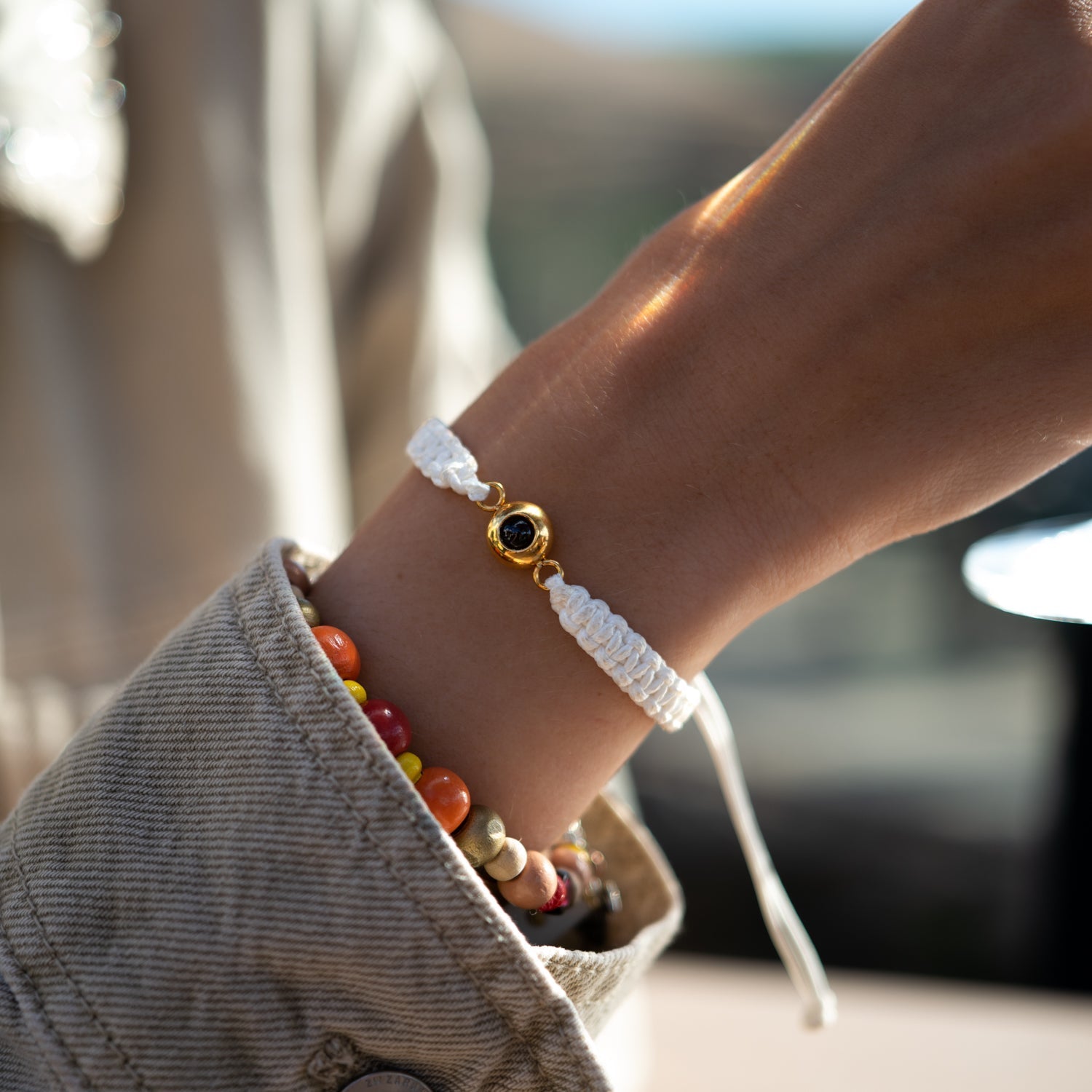 Bracelet photo personnalisé avec ta photo - Édition Premium