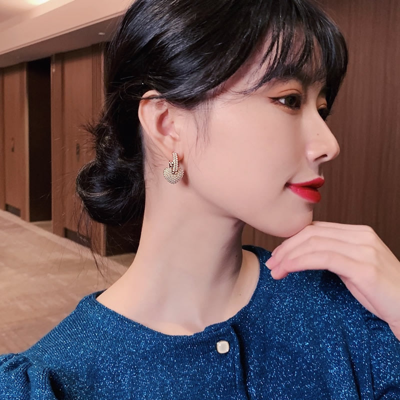 Boucles d'oreilles Pearl of Love en or