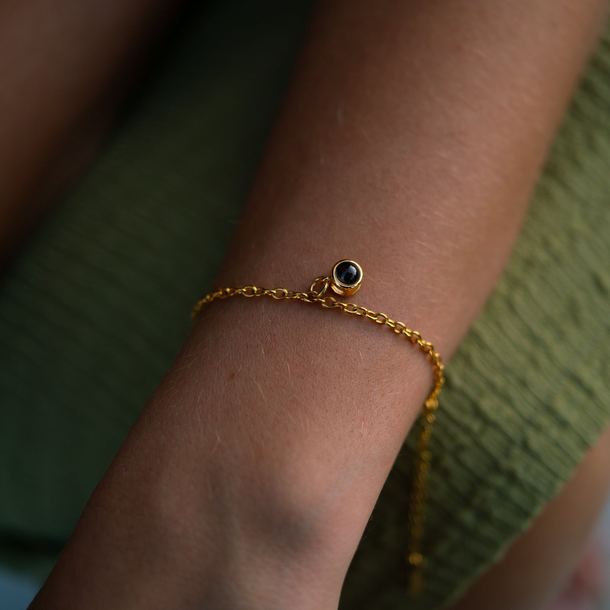 Bracelet photo personnalisé avec votre photo - délicat