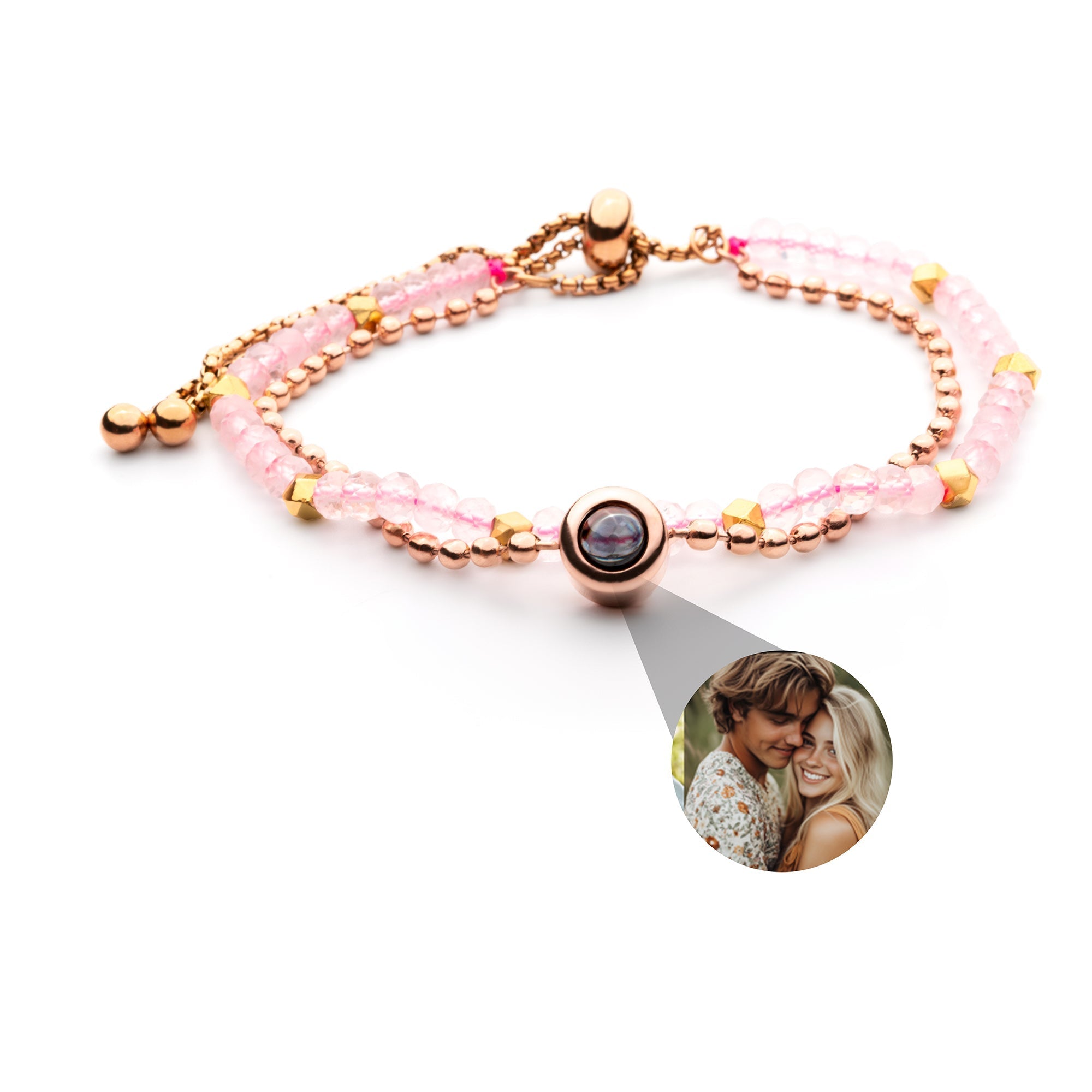 Bracelet photo personnalisé avec ta photo - Cristal