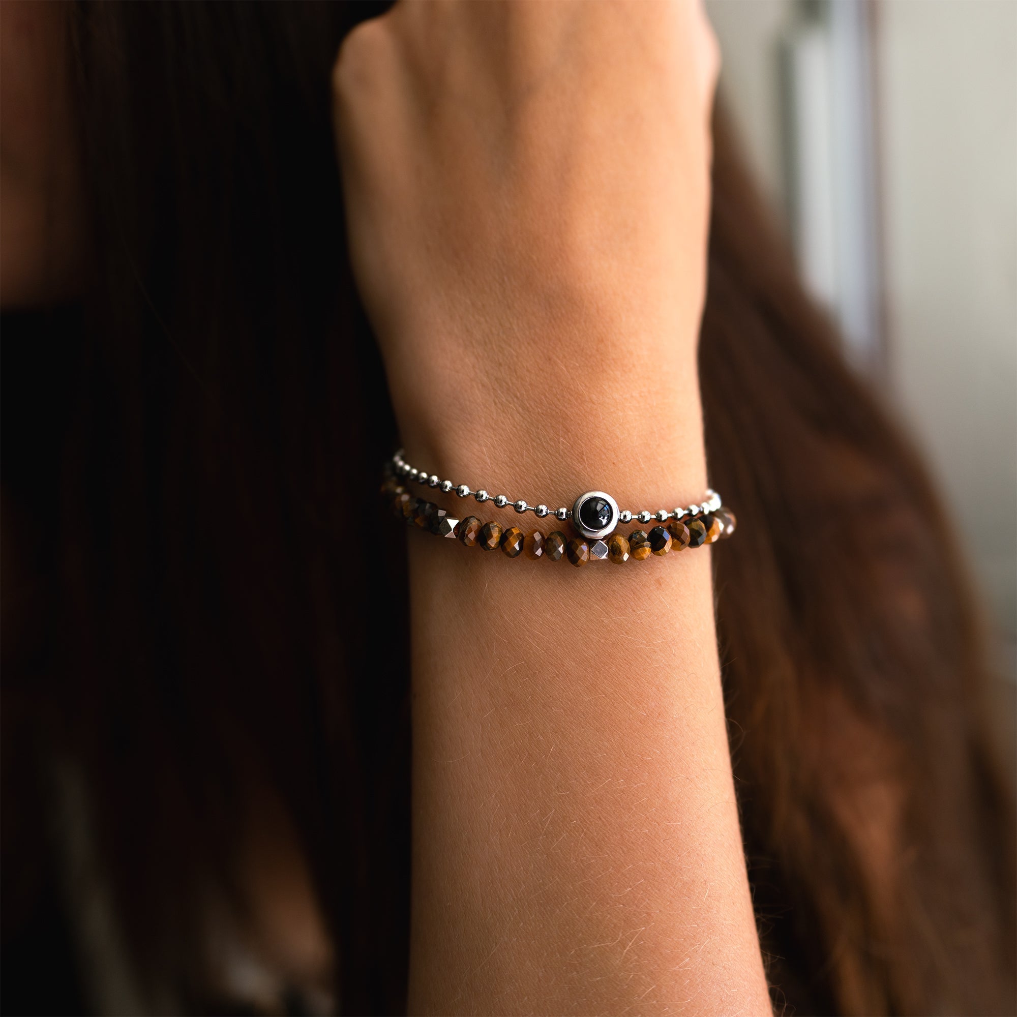 Bracelet photo personnalisé avec ta photo - Cristal