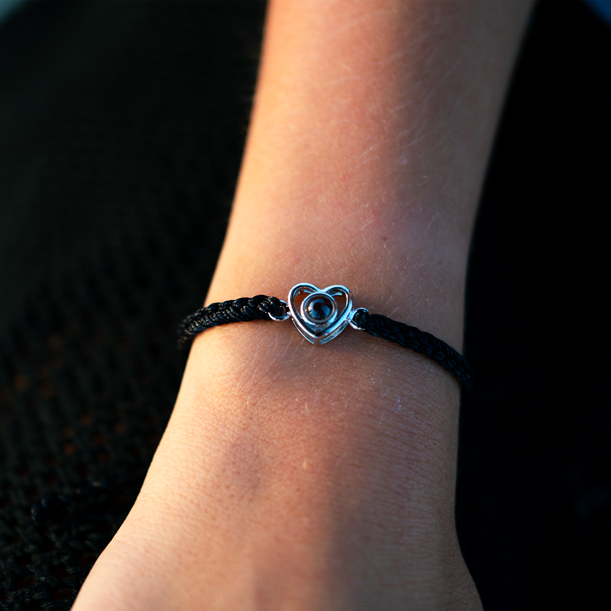 Photoarmband personnalisé avec ta photo - Cœur