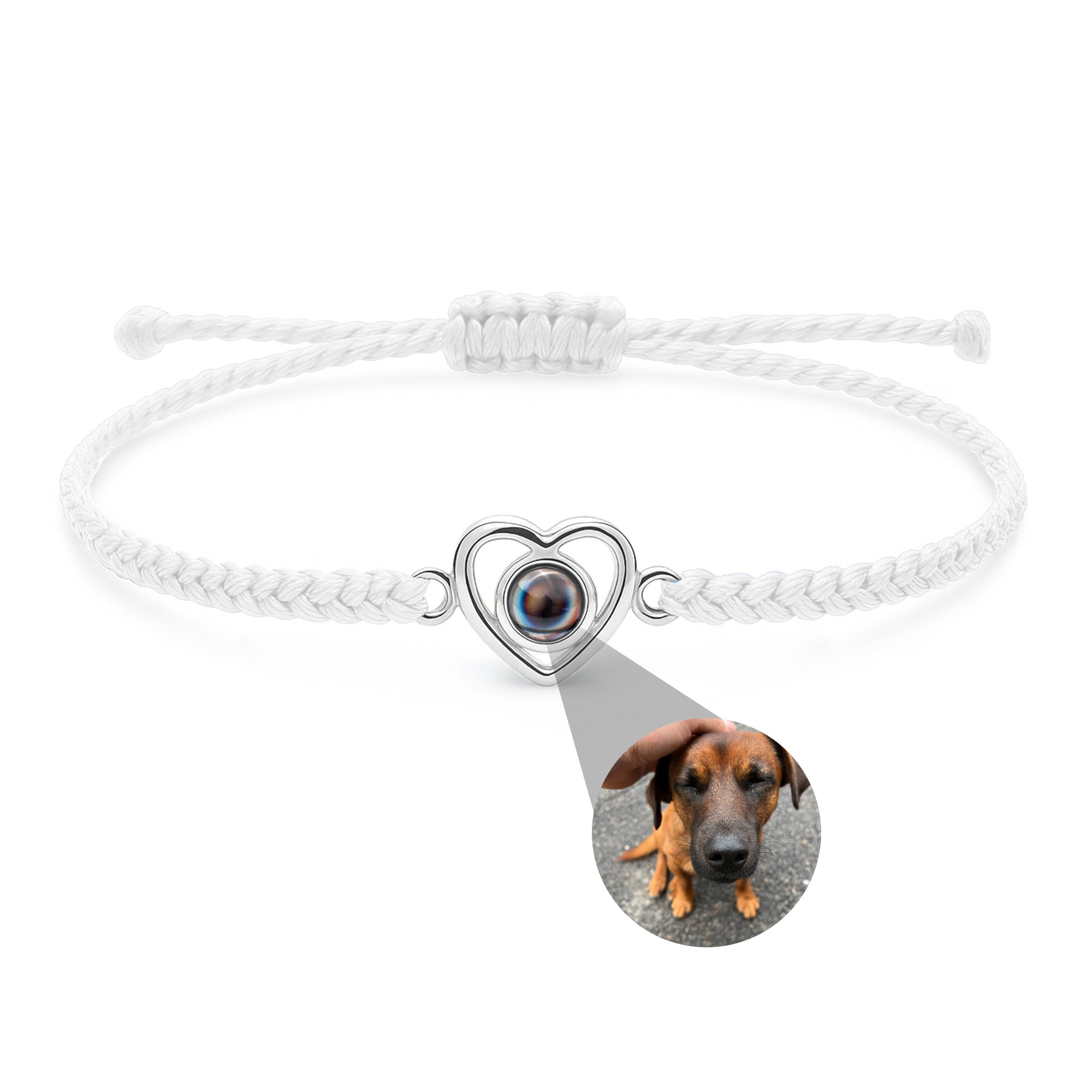 Photoarmband personnalisé avec ta photo - Cœur
