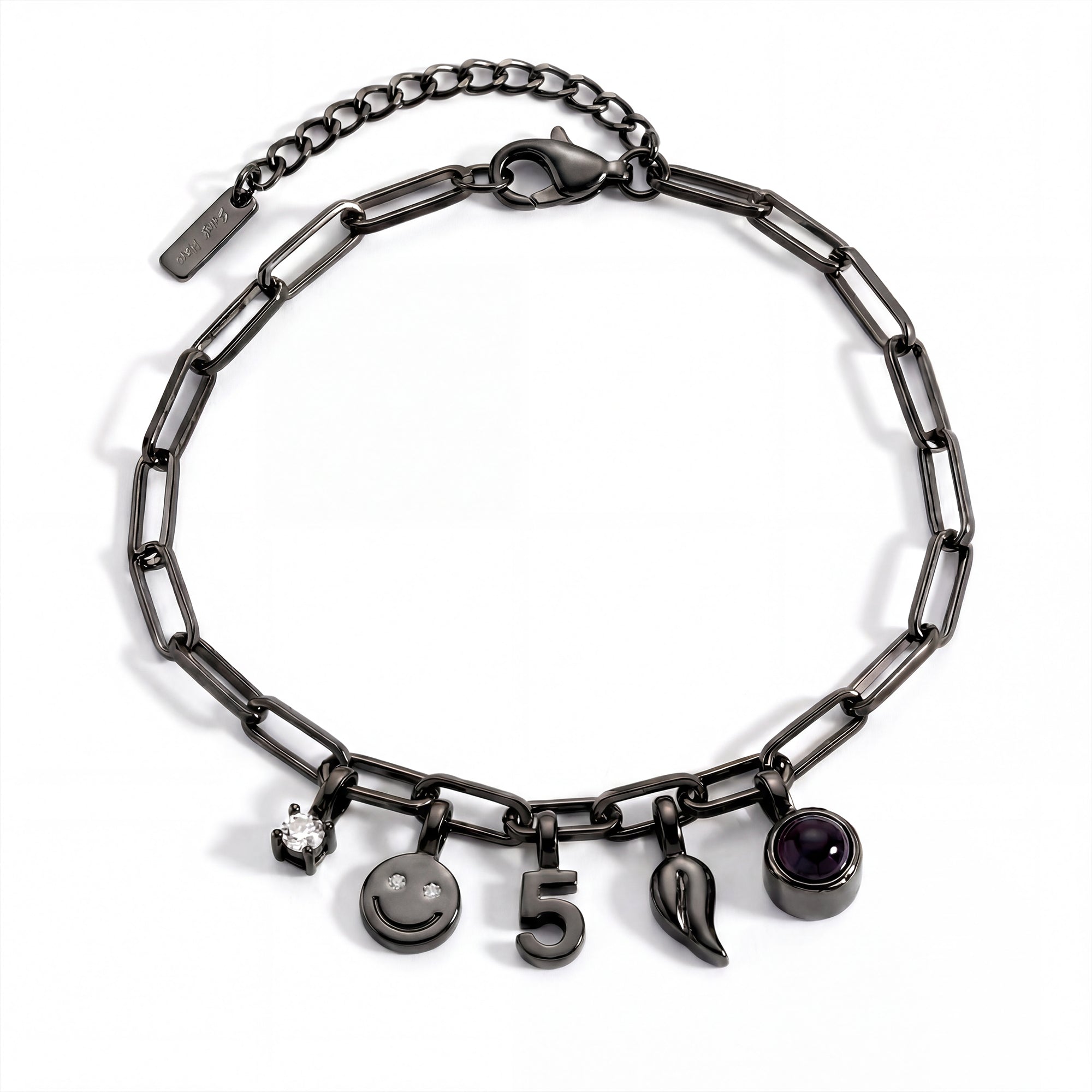 Bracelet personnalisé avec charms - Trombones
