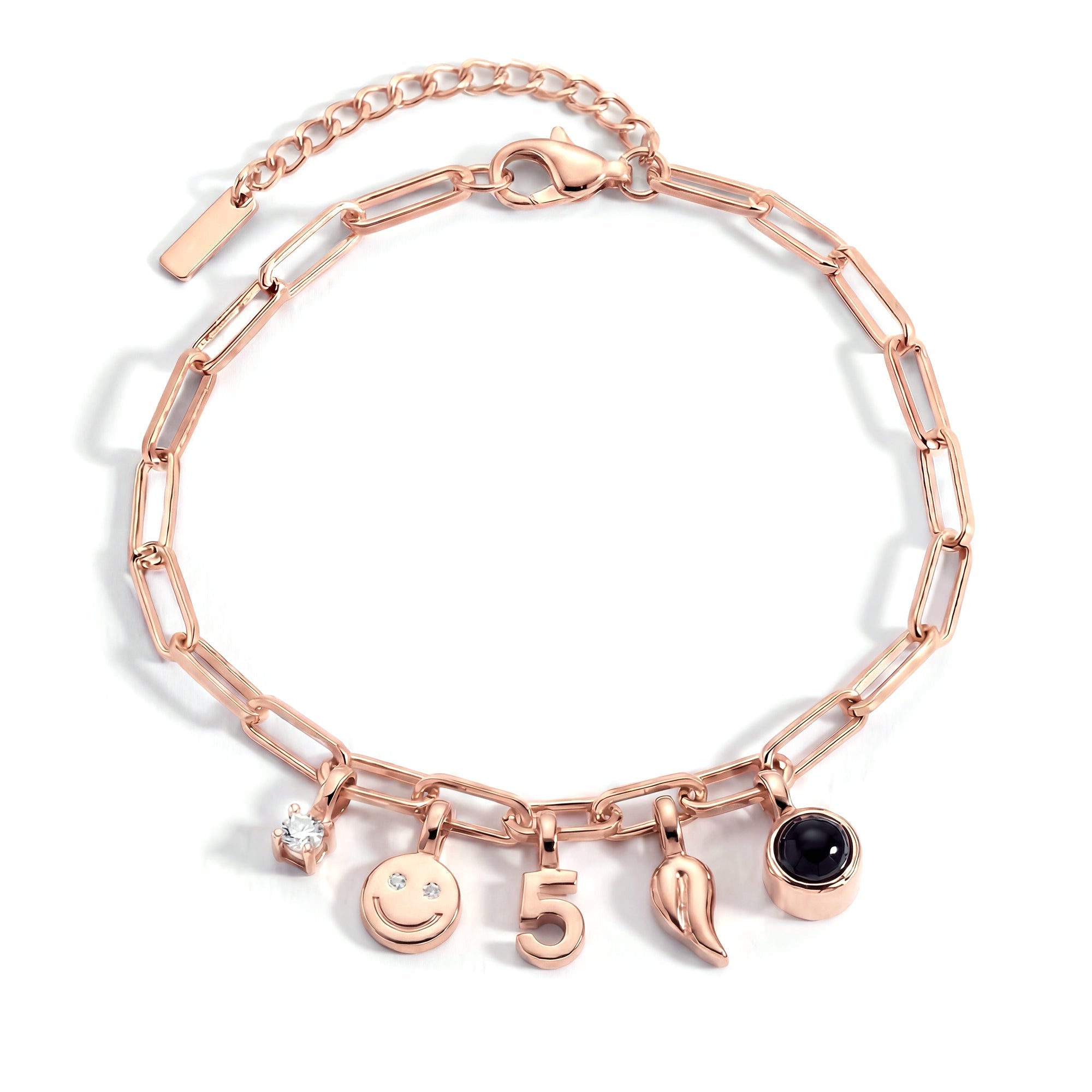 Bracelet personnalisé avec charms - Trombones