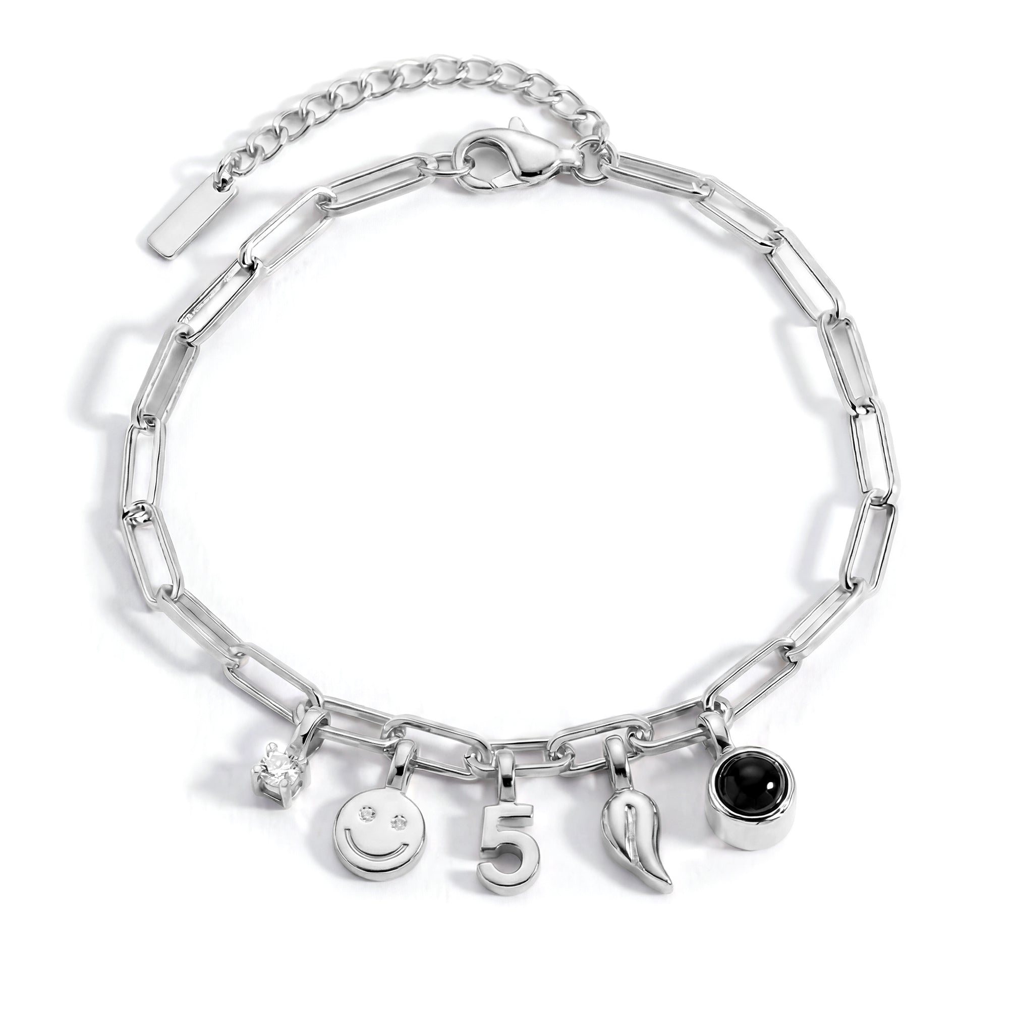 Bracelet personnalisé avec charms - Trombones