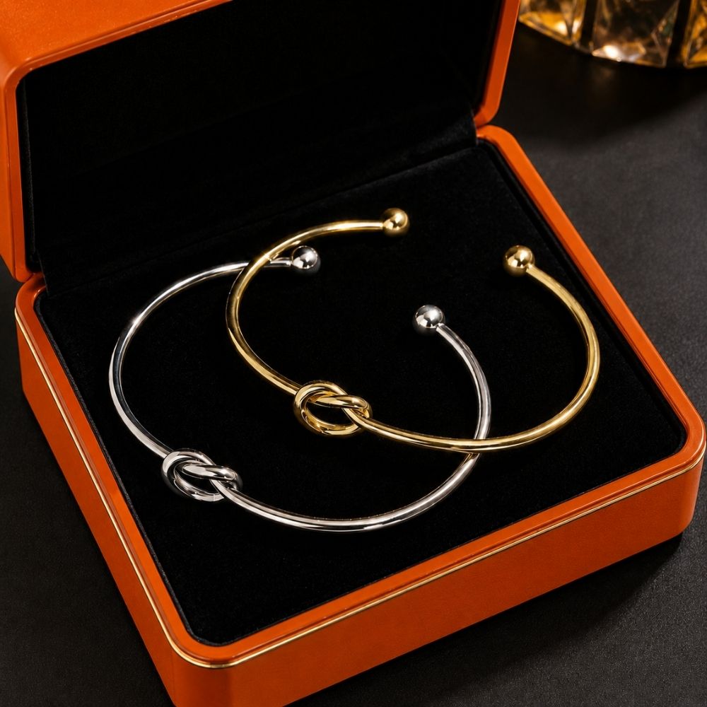 Bracelet ajustable Golden Knot