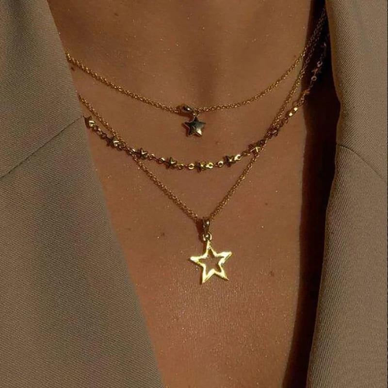 Collier Étoile Vintage