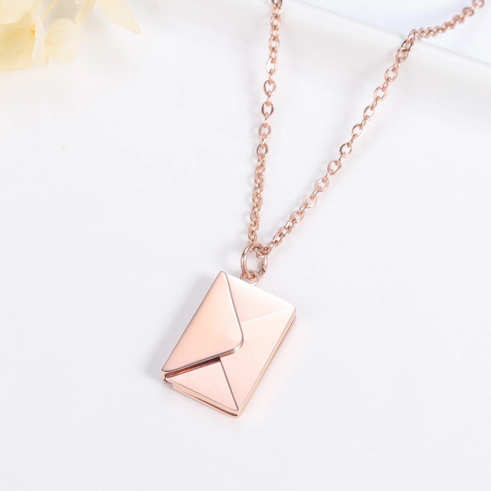 Collier personnalisé avec message secret
