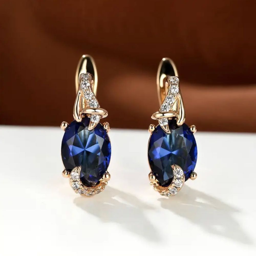 Boucles d'oreilles pendantes Royal Midnight