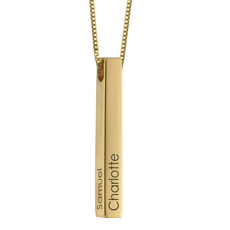 Collier personnalisé avec barre