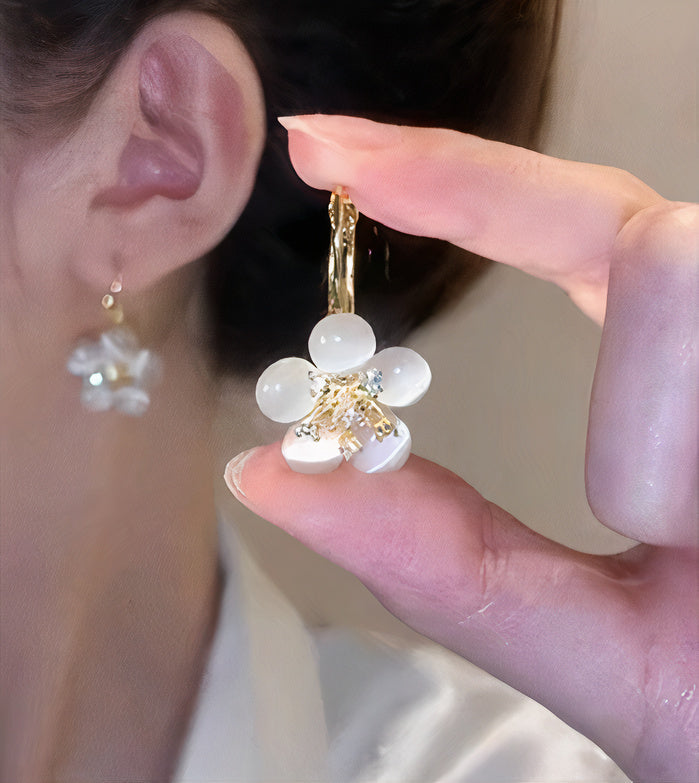 Boucles d'oreilles Fleur de rêve