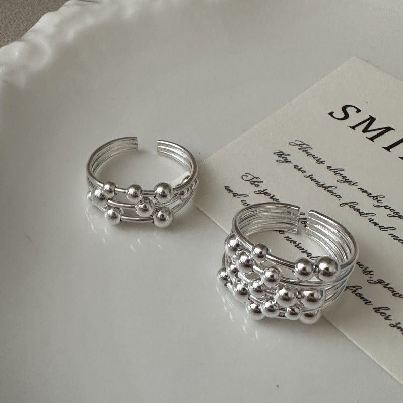 Bague Vintage Pousses d'Argent