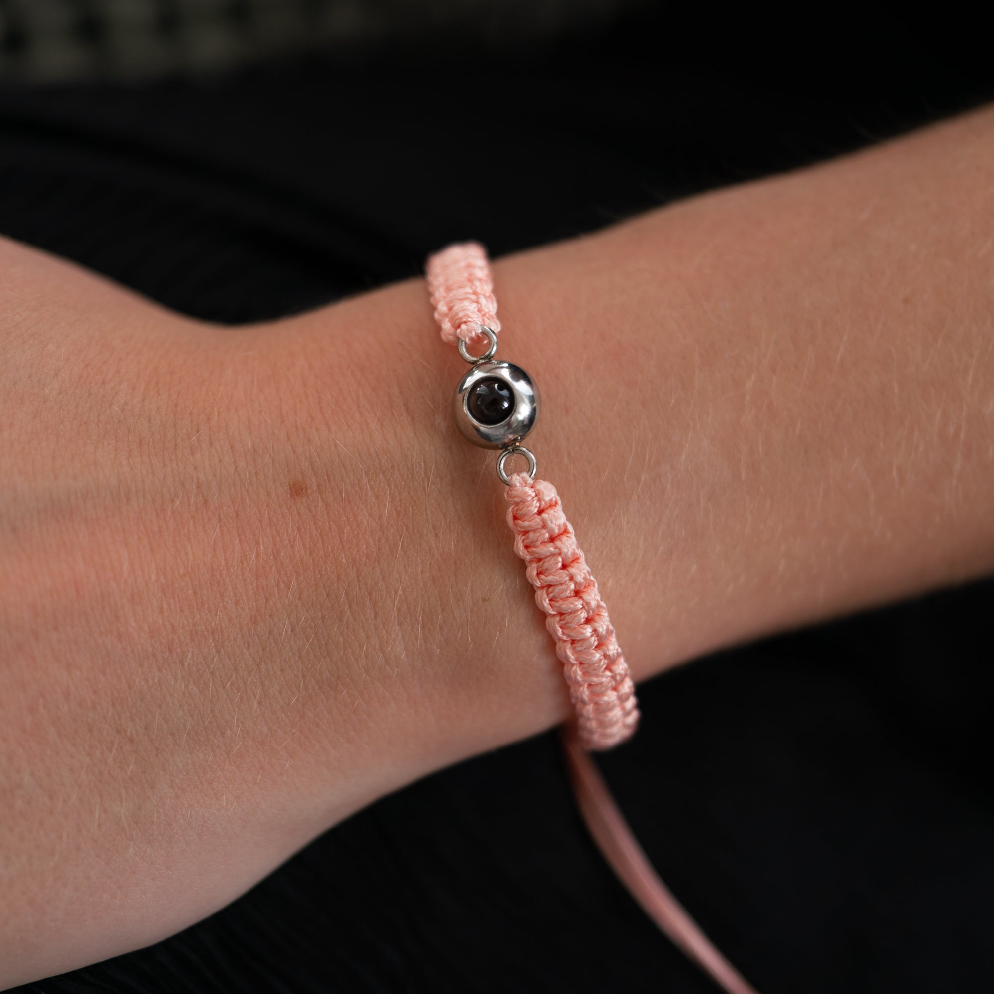 Bracelet photo personnalisé avec ta photo - Édition Premium