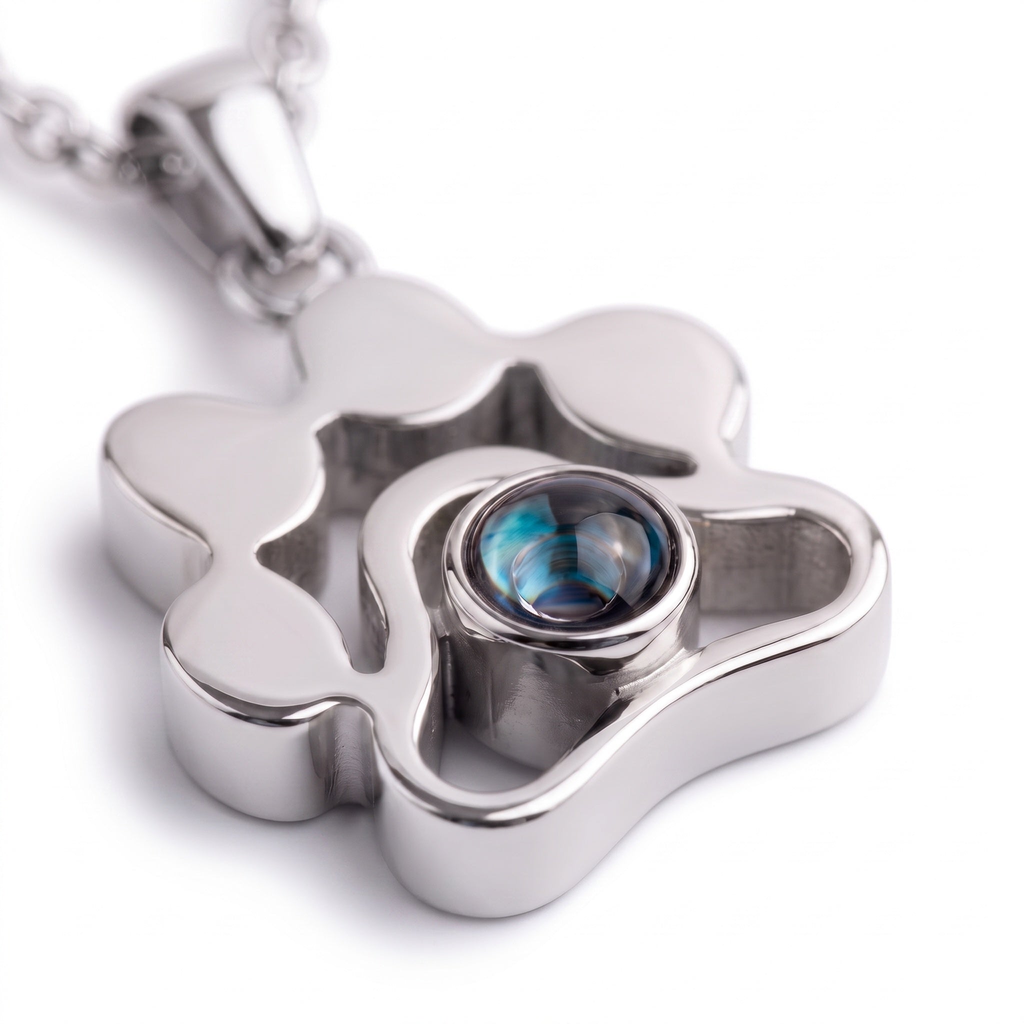 Collier photo personnalisé - Patte de chien