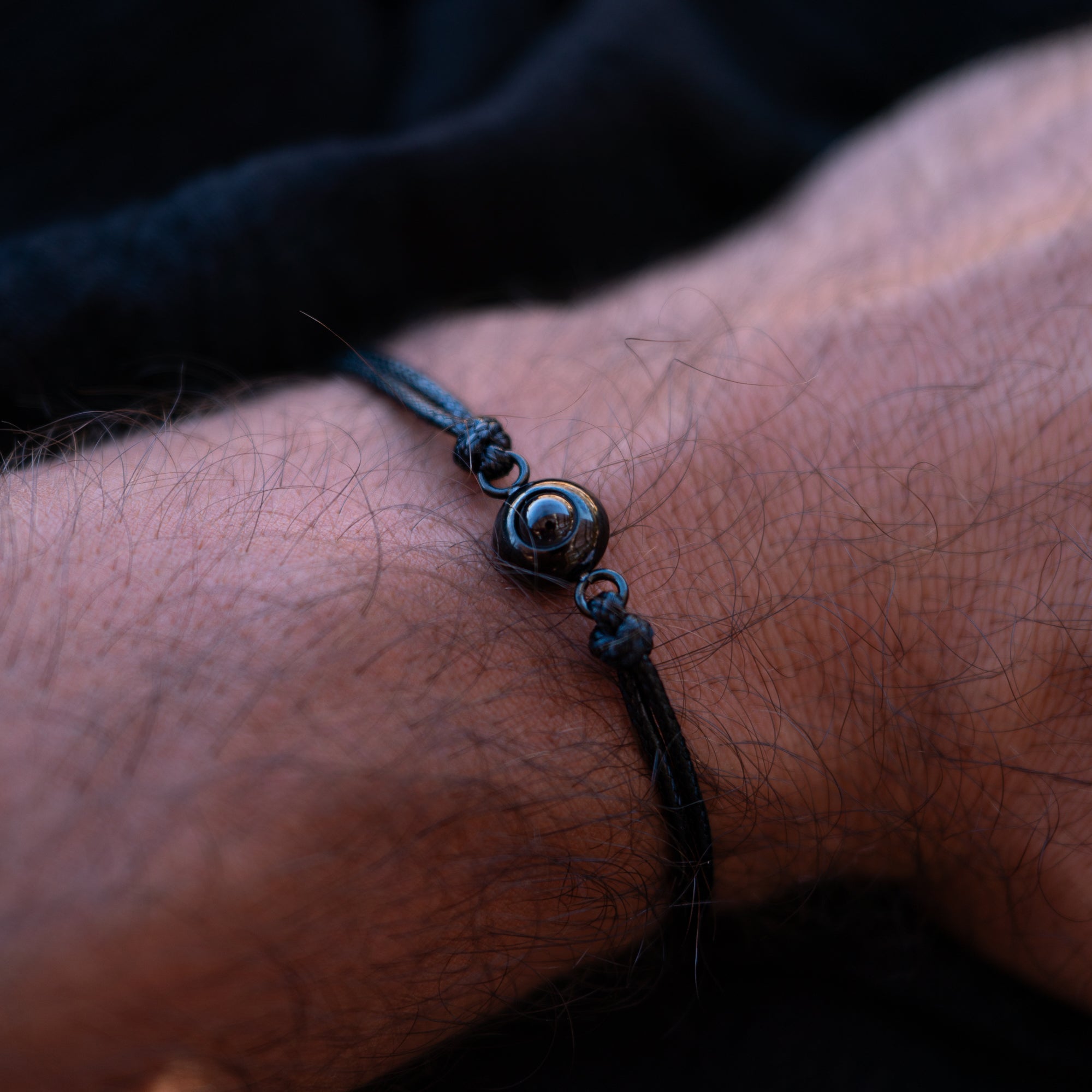 Bracelet photo personnalisé avec votre photo - Nœud marin