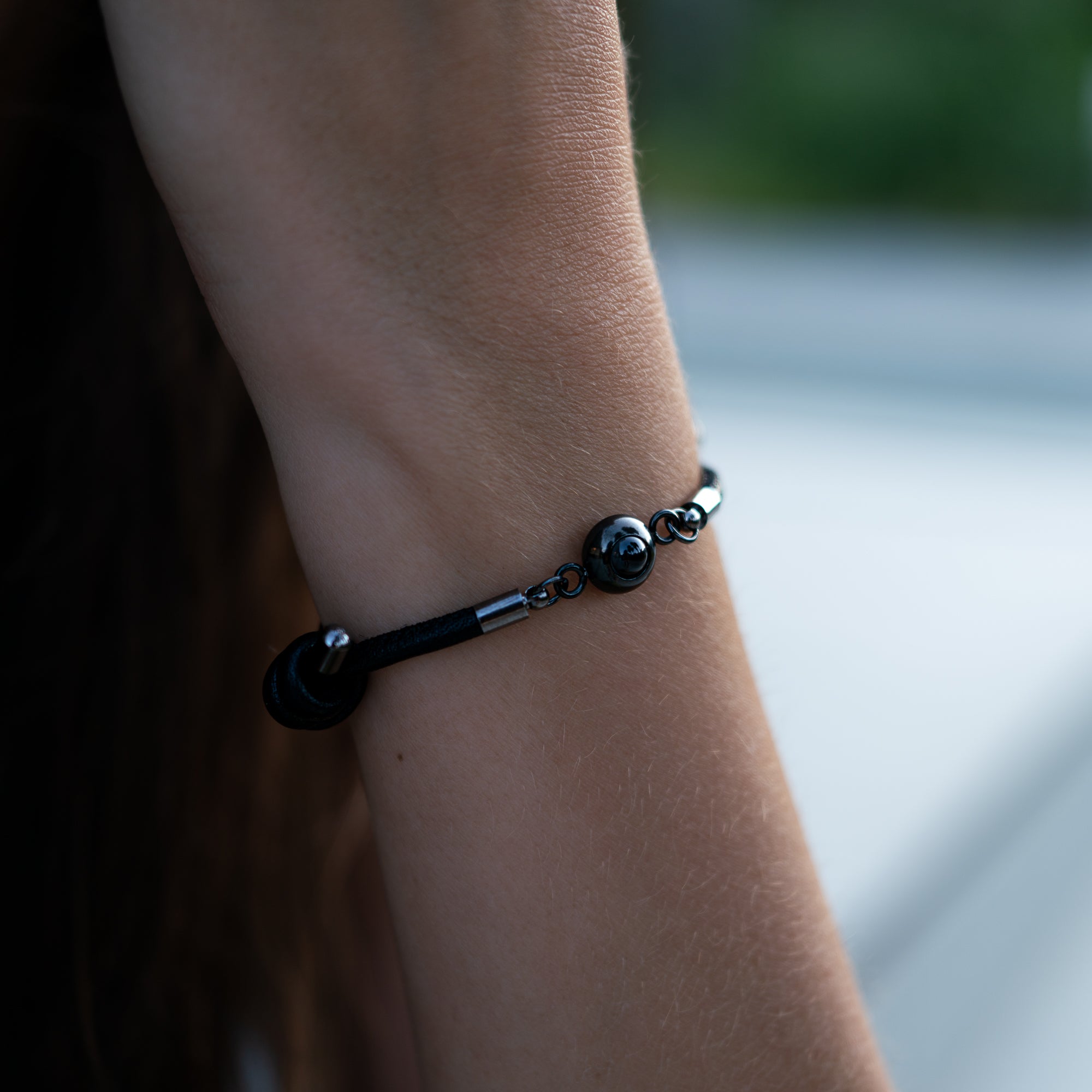 Bracelet photo personnalisé avec votre photo - cuir