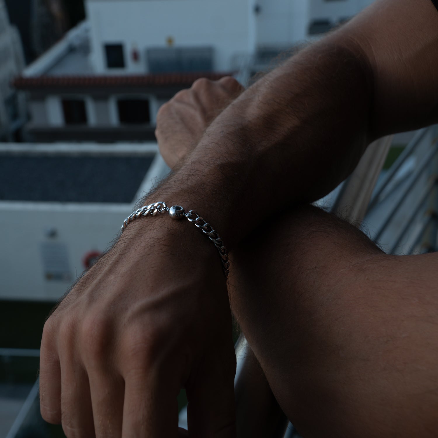 Bracelet photo personnalisé avec ta photo - Chaîne cubaine