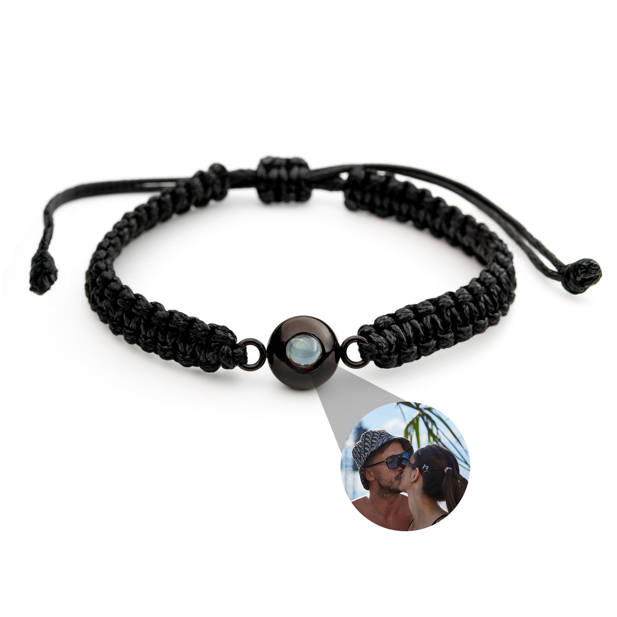 Bracelet photo personnalisé avec ta photo - Édition Premium