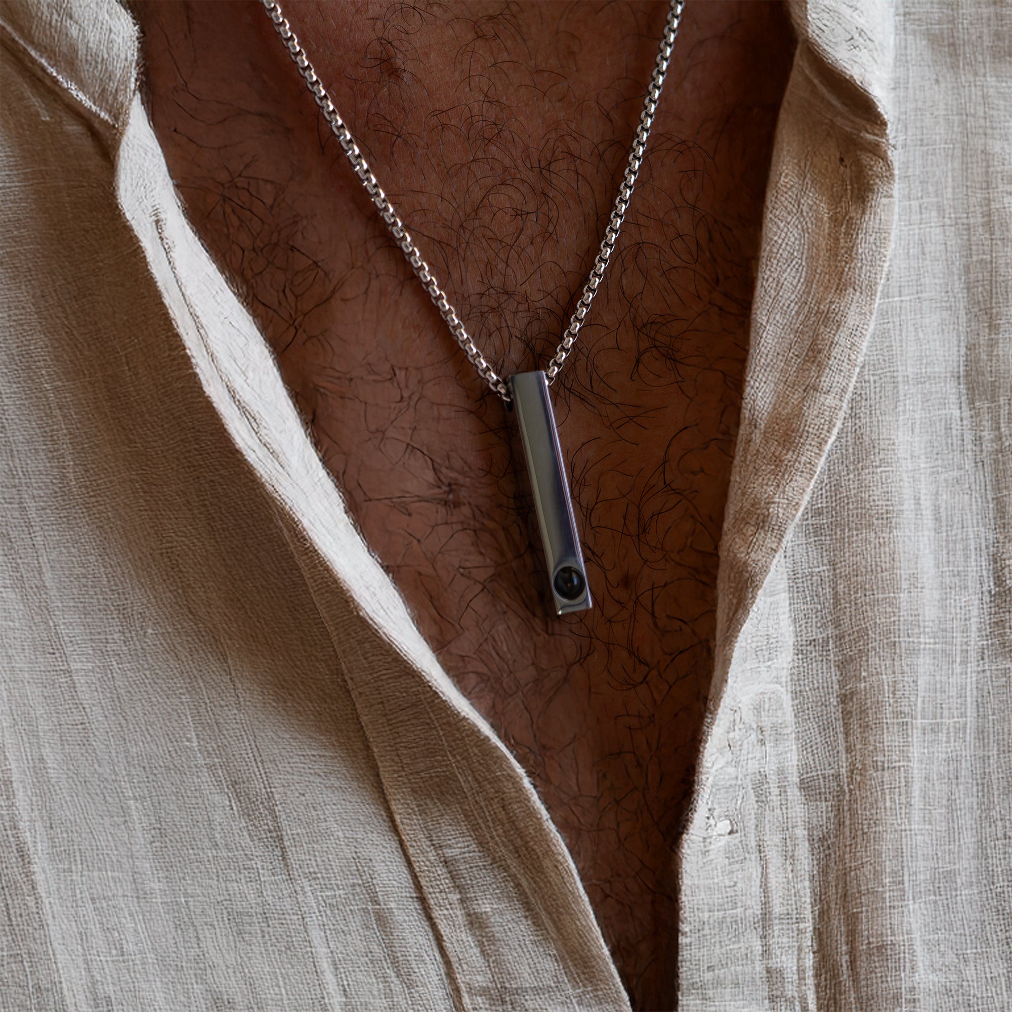 Collier photo personnalisé avec votre propre photo - Chaîne Box