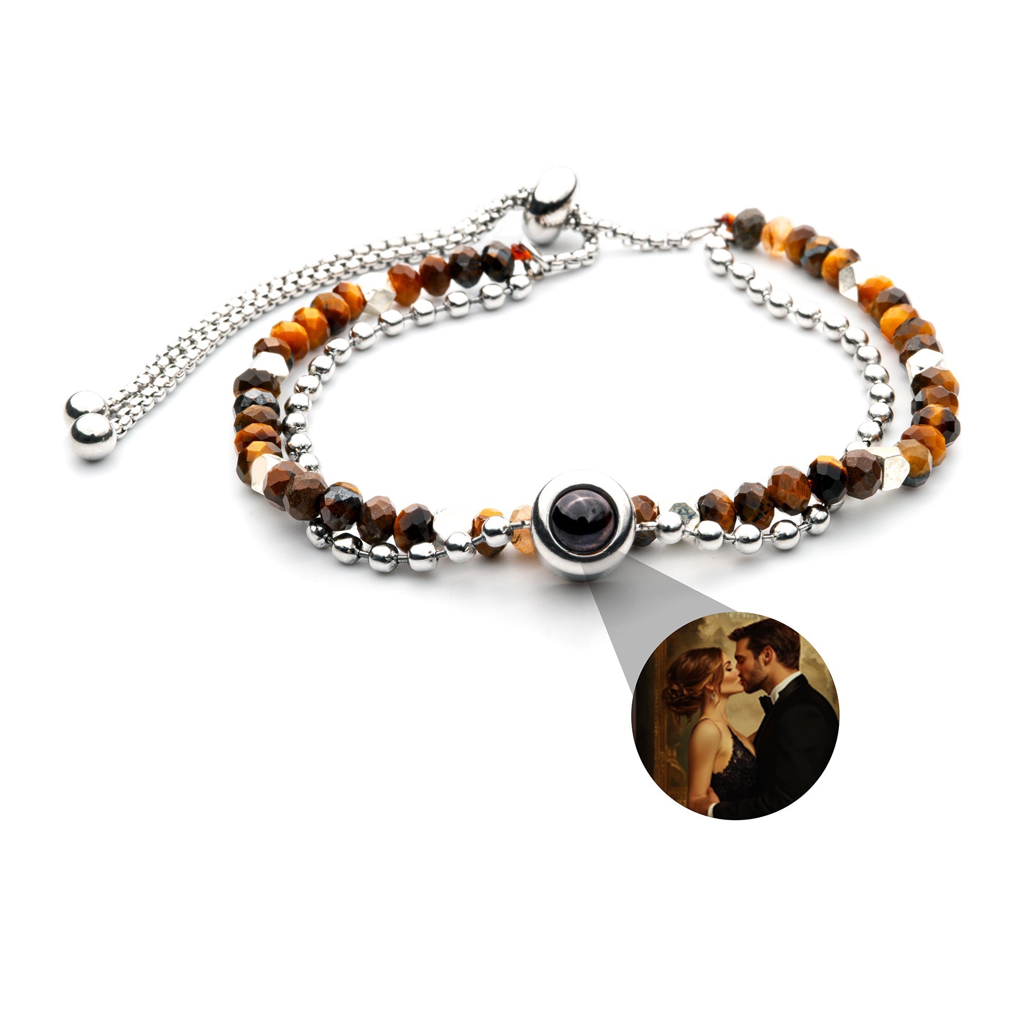 Bracelet photo personnalisé avec ta photo - Cristal