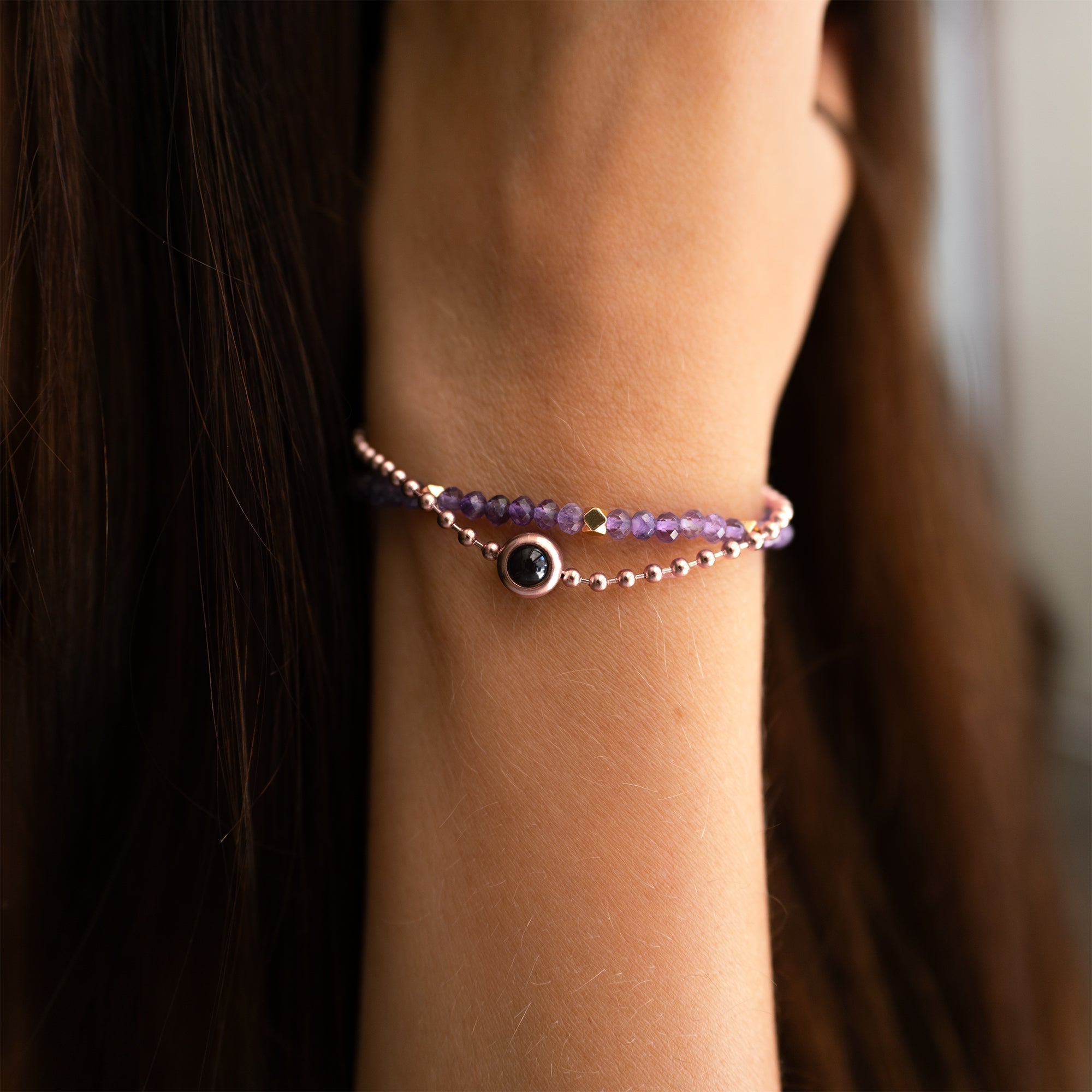 Bracelet photo personnalisé avec ta photo - Cristal