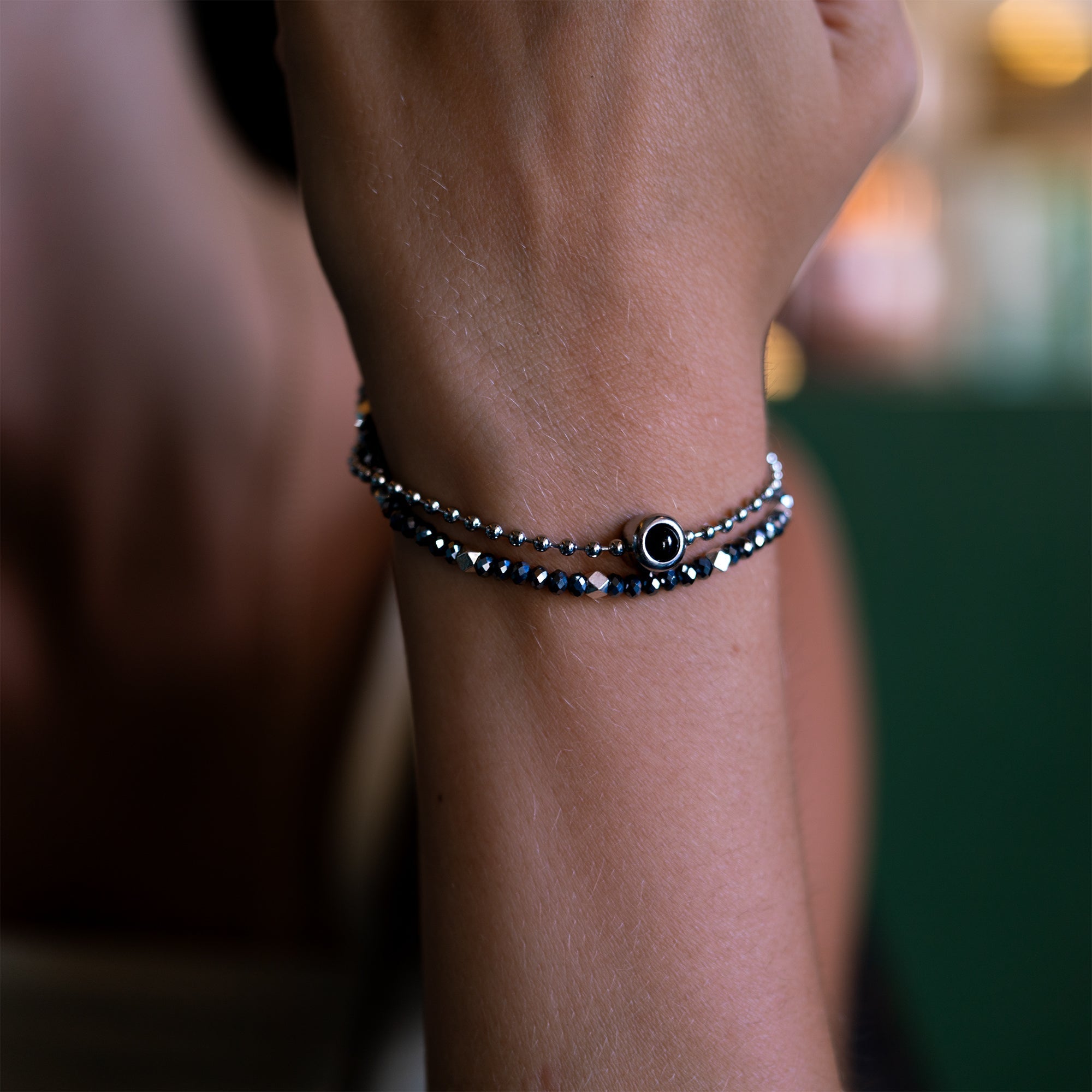 Bracelet photo personnalisé avec ta photo - Cristal