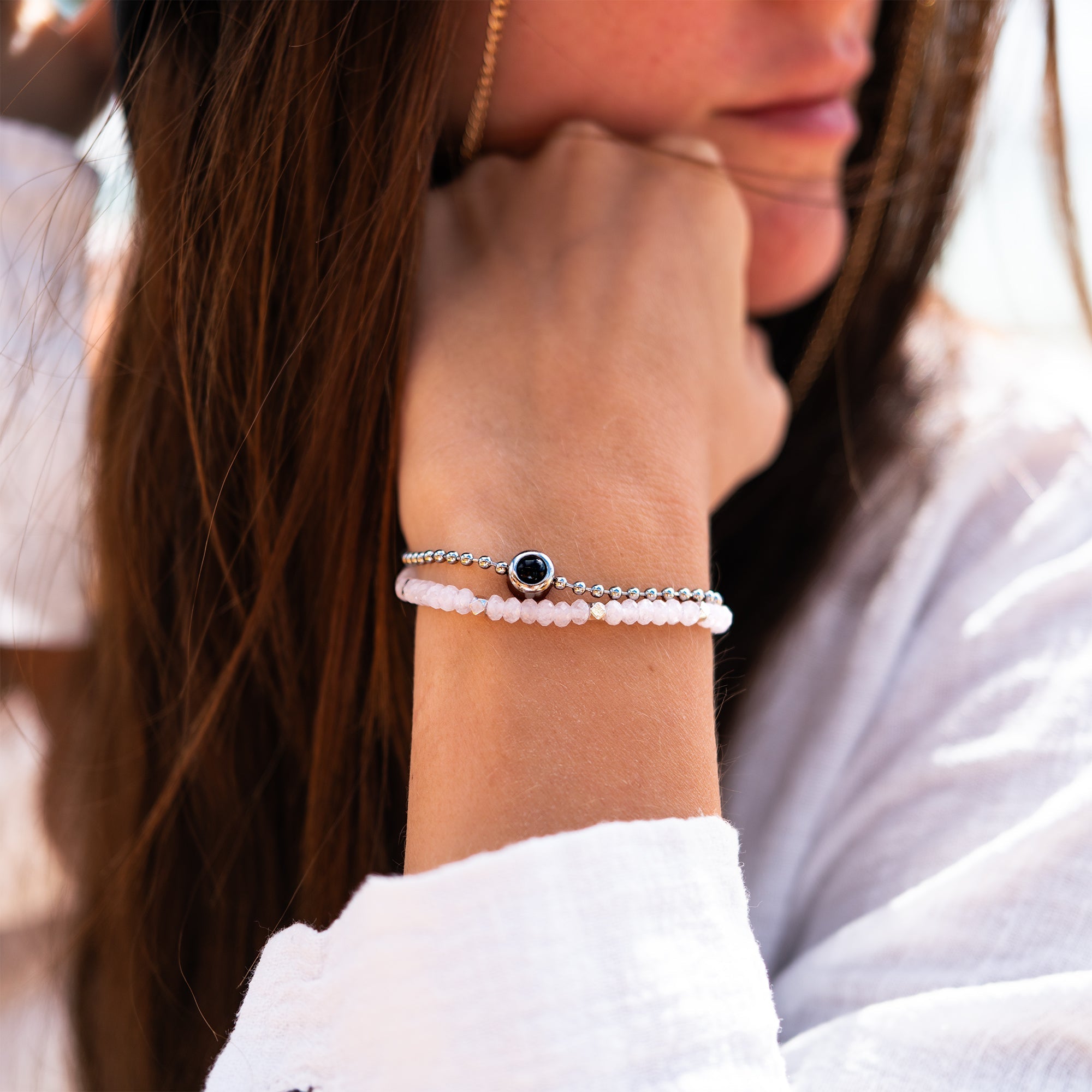 Bracelet photo personnalisé avec ta photo - Cristal