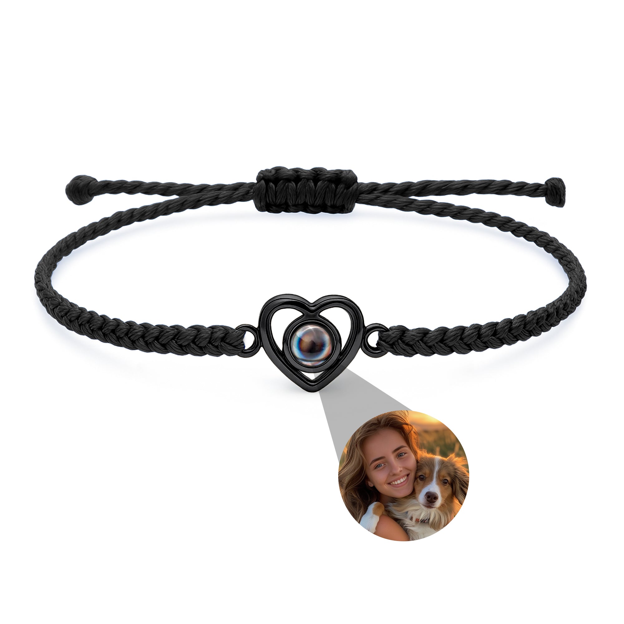 Photoarmband personnalisé avec ta photo - Cœur