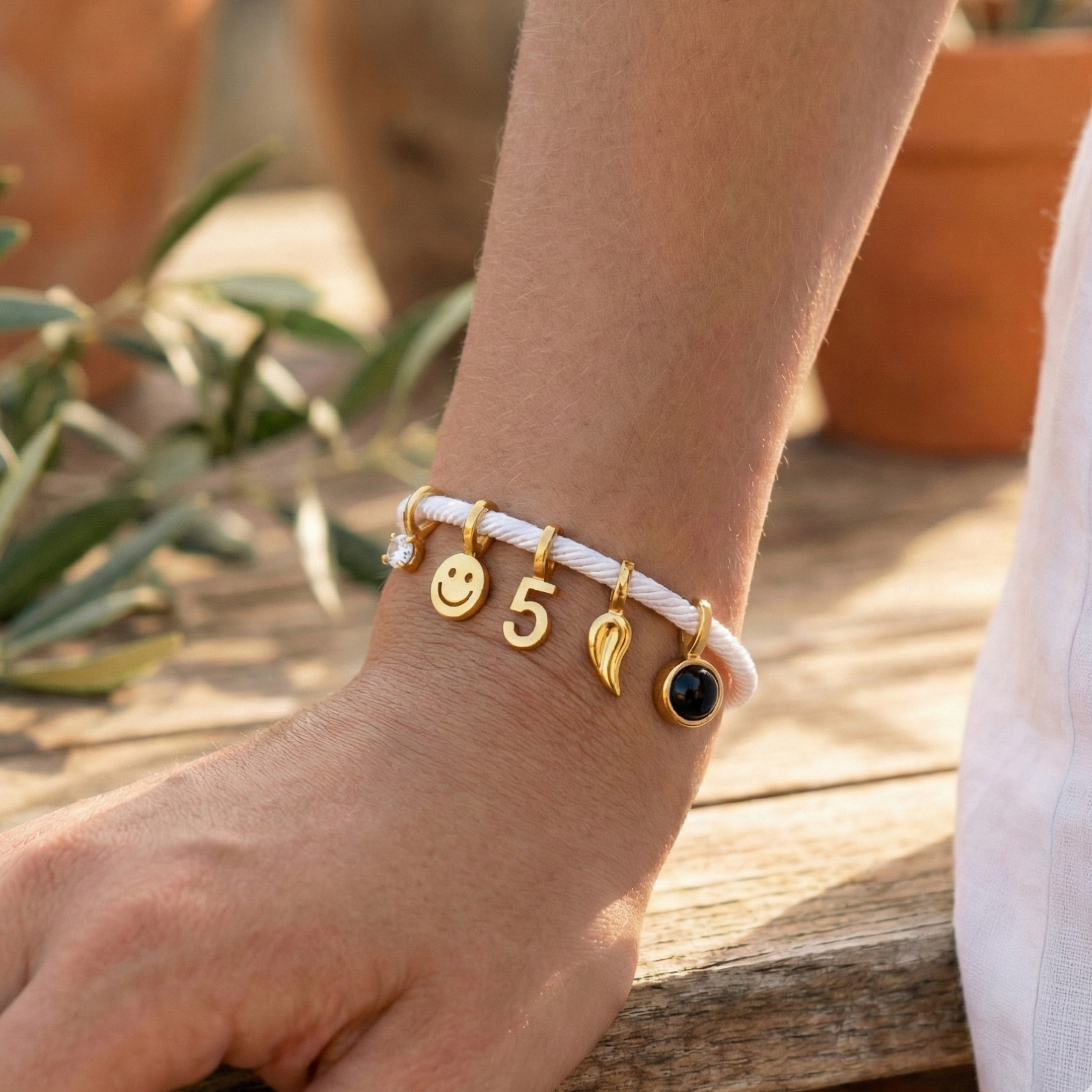 Bracelet Personnalisé avec Charms - Essence