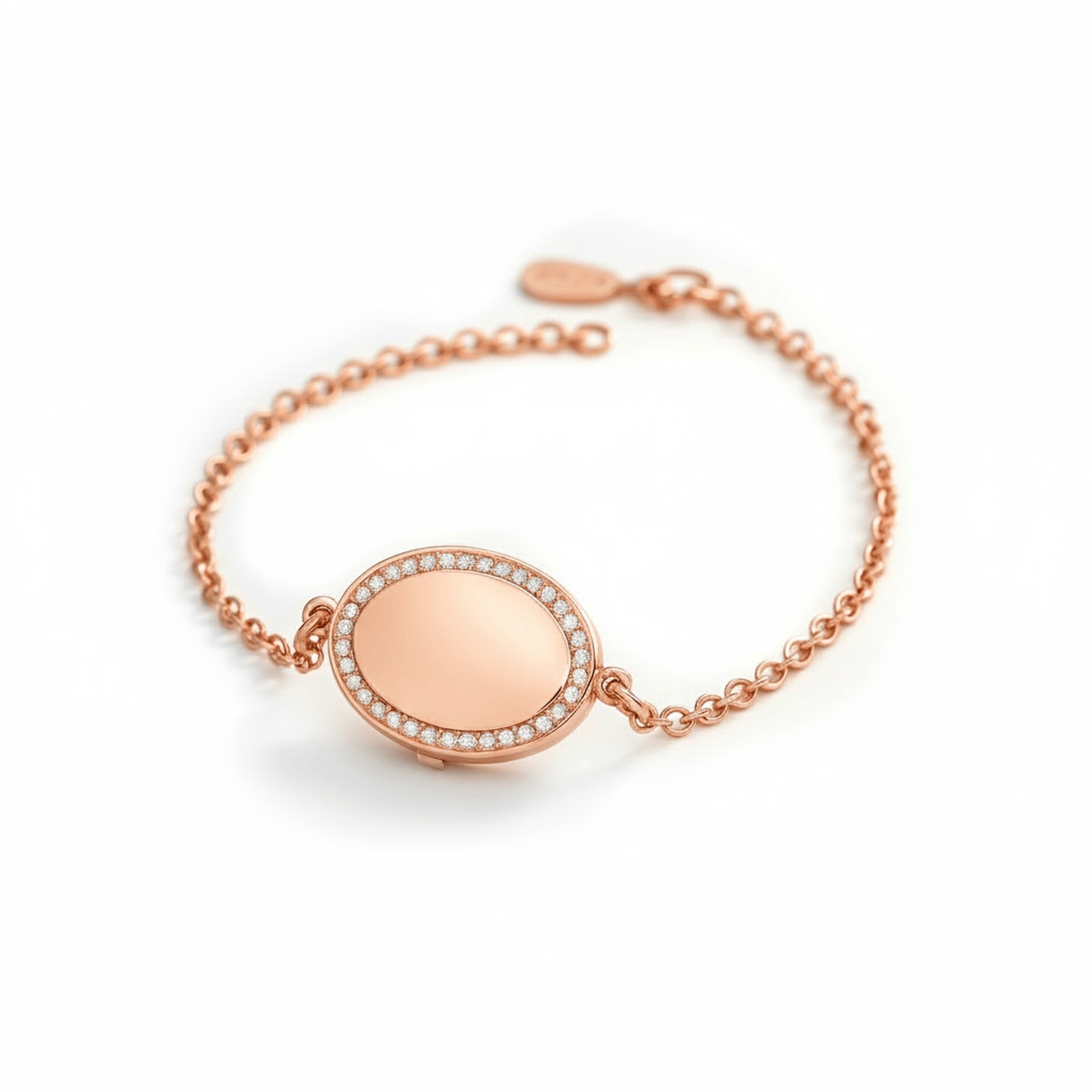 Bracelet médaillon photo - Ovale