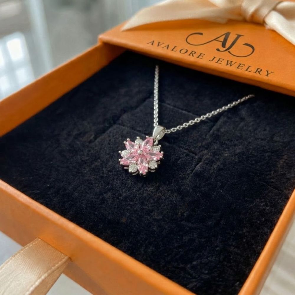 Collier Fleur de Cerisier