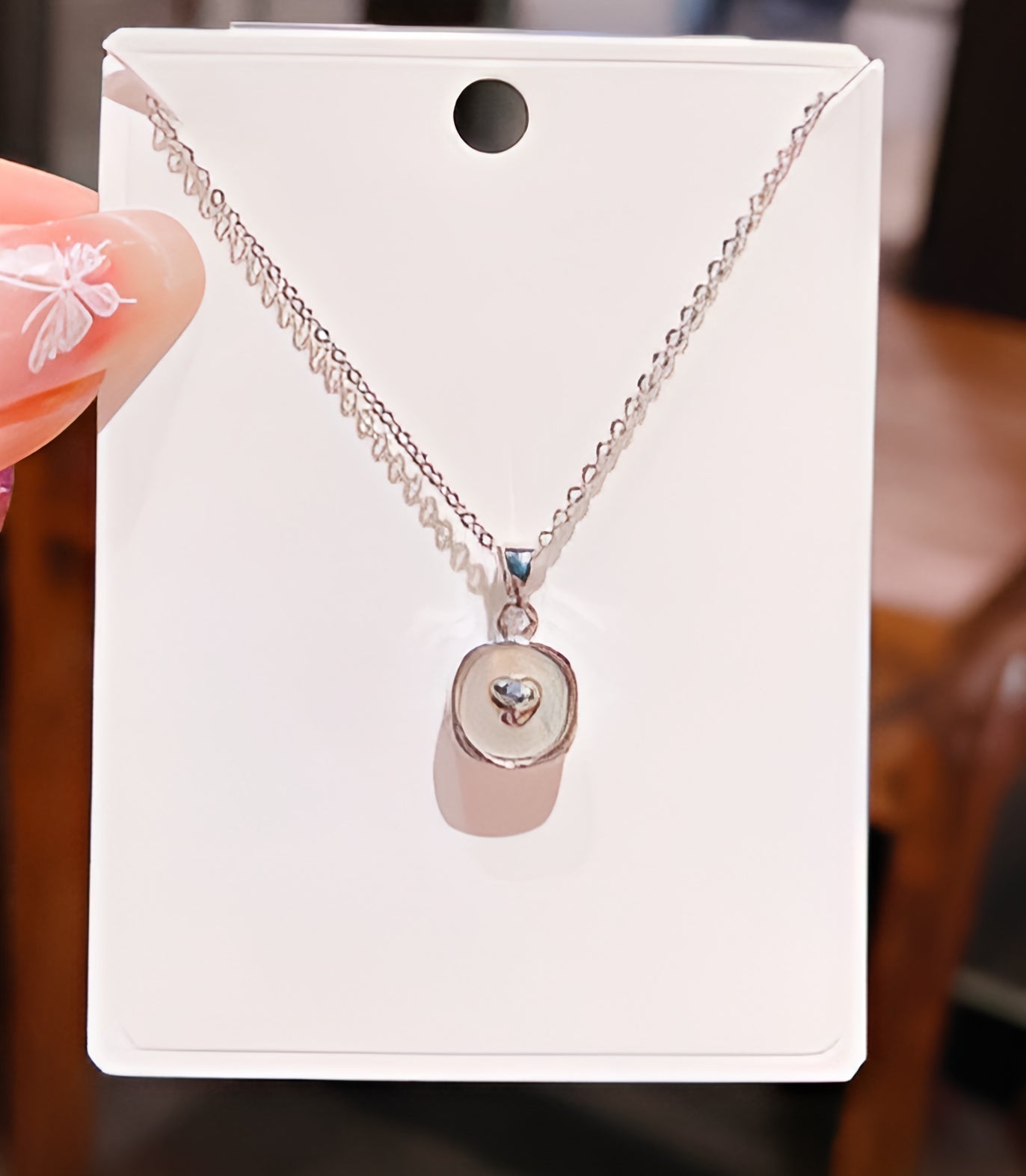 Collier Cœur Vintage