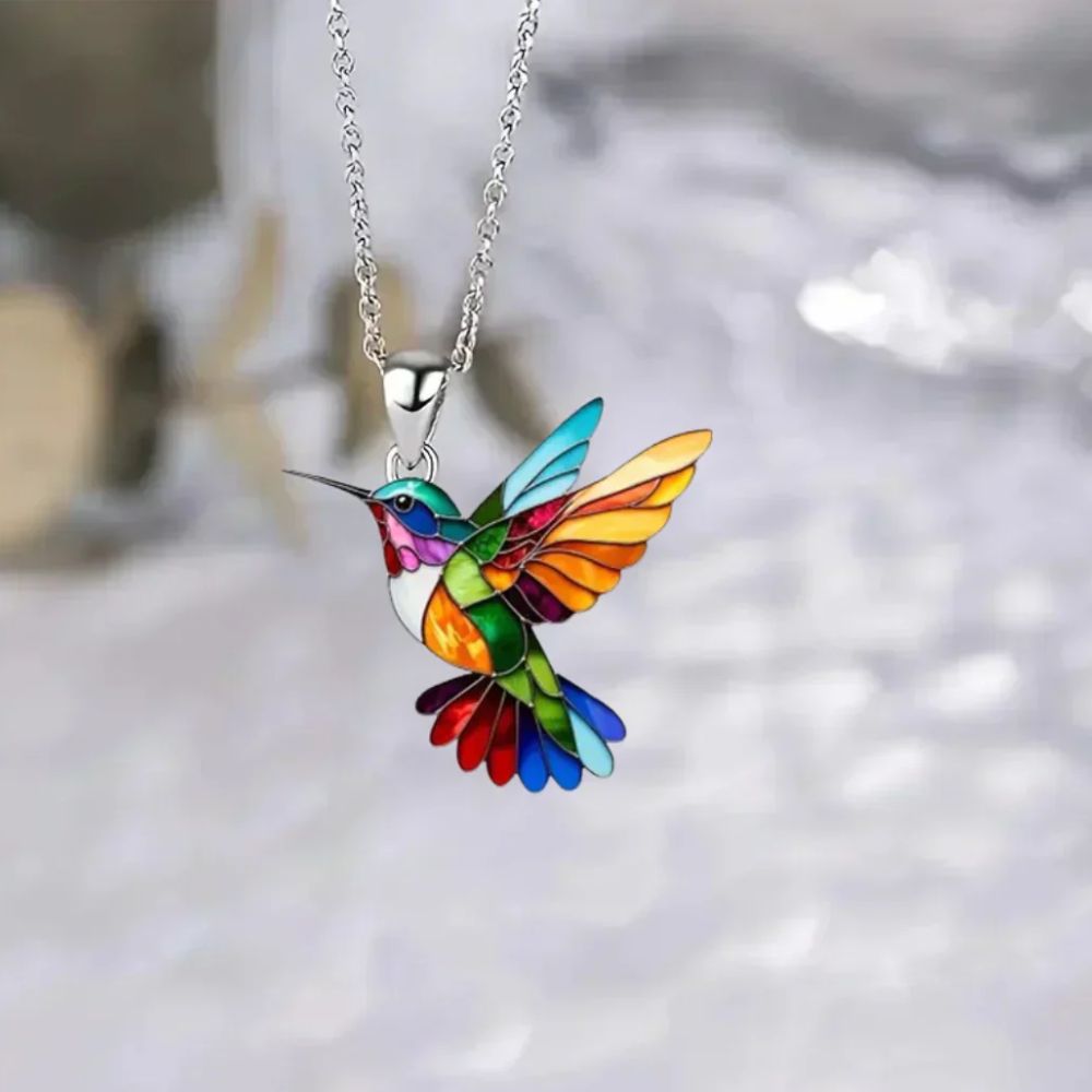 Magnifique Collier Colibri