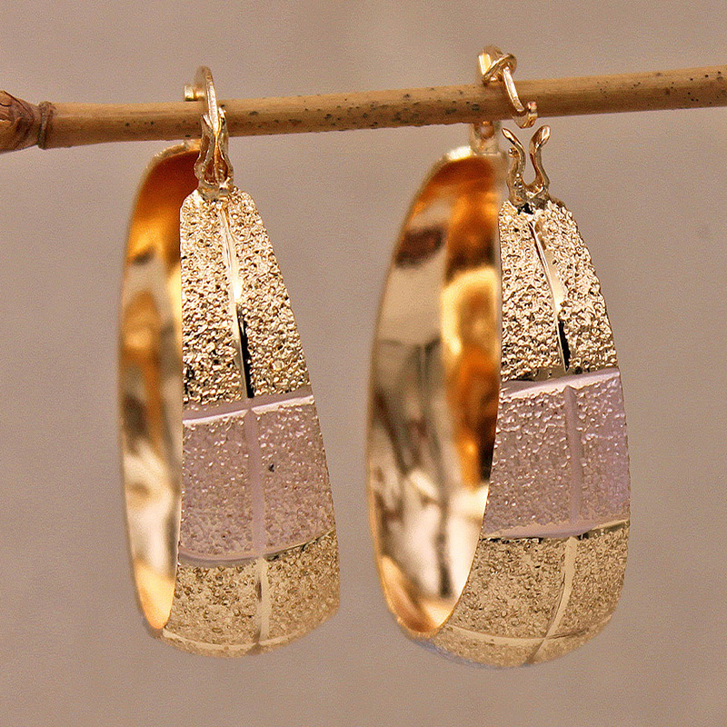 Boucles d'oreilles de luxe vintage en or