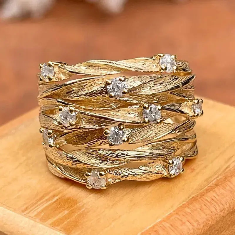 Bague vintage en or