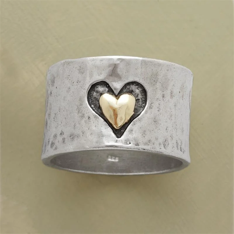 Bague Cœur Vintage