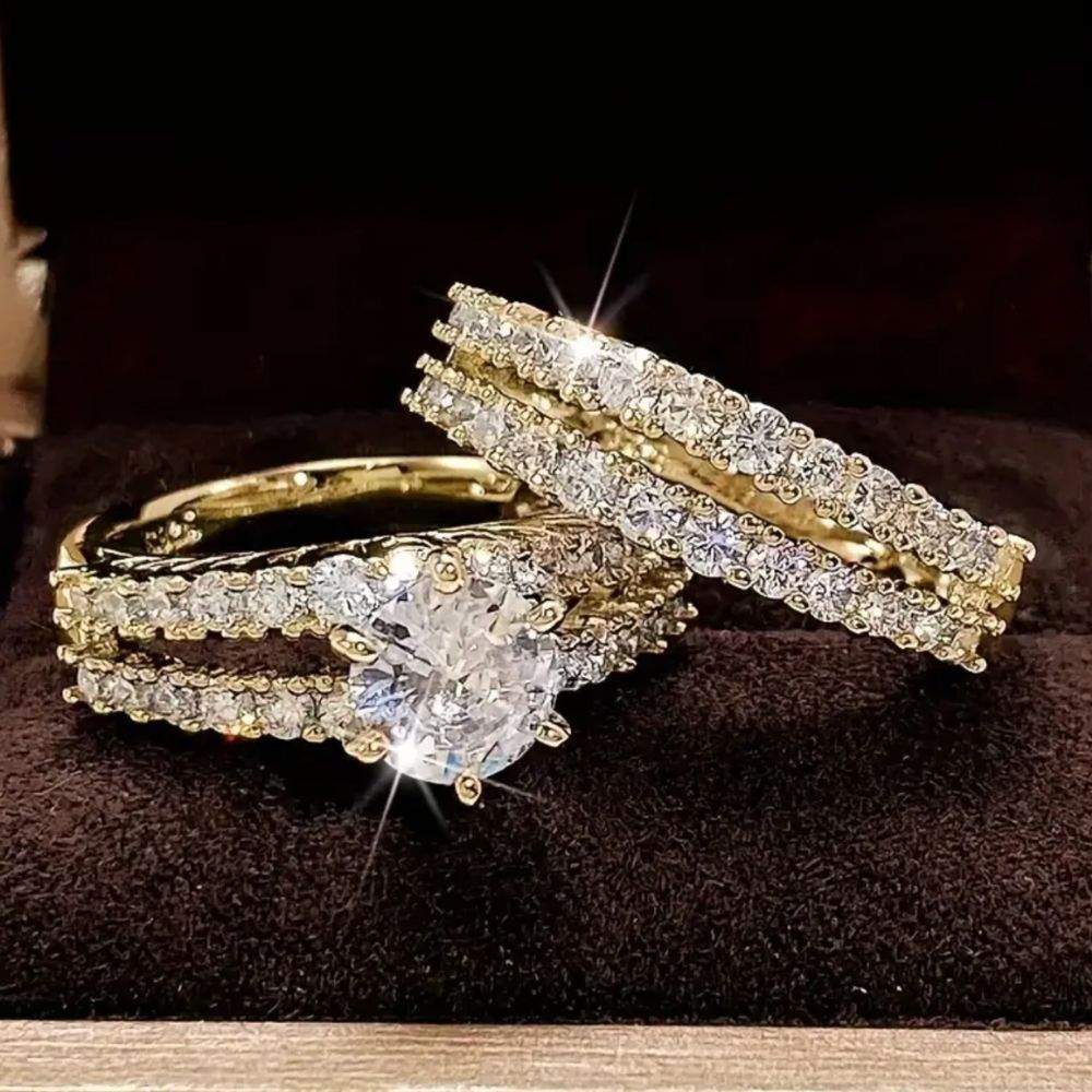 Parure de bagues diamant Eternal Radiance