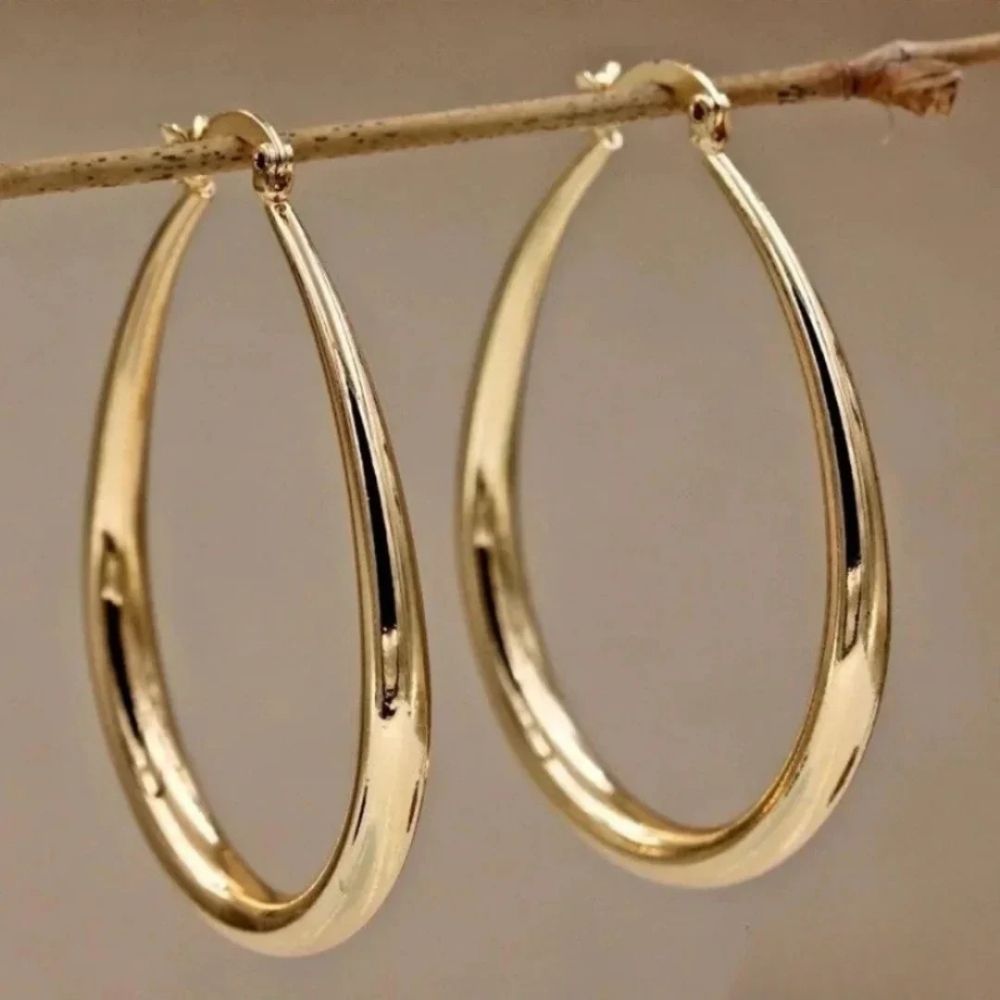 Boucles d'oreilles chic colorées en cristal