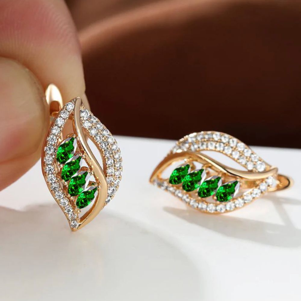 Boucles d'oreilles Isola Verdancia