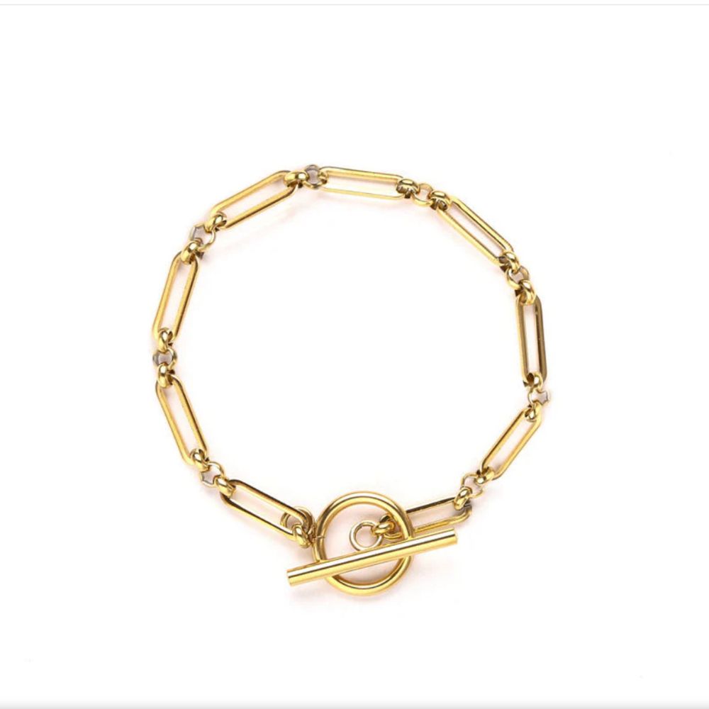 Bracelet lien barre en T