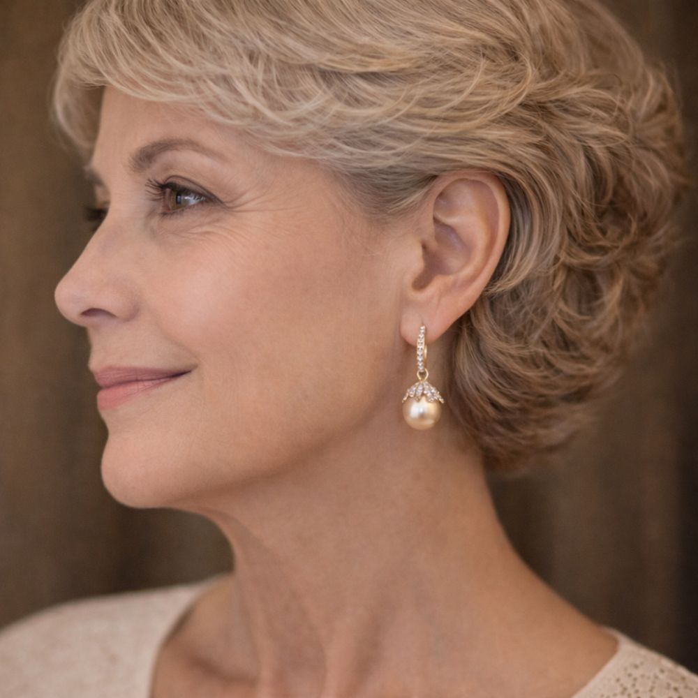 Boucles d'oreilles Malia Pearl
