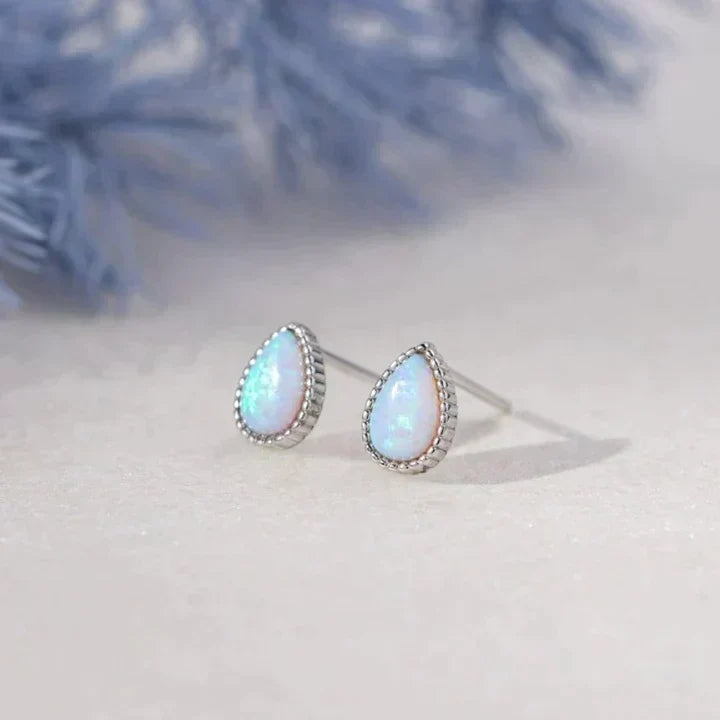 Boucles d'oreilles Pierre de Lune Argent
